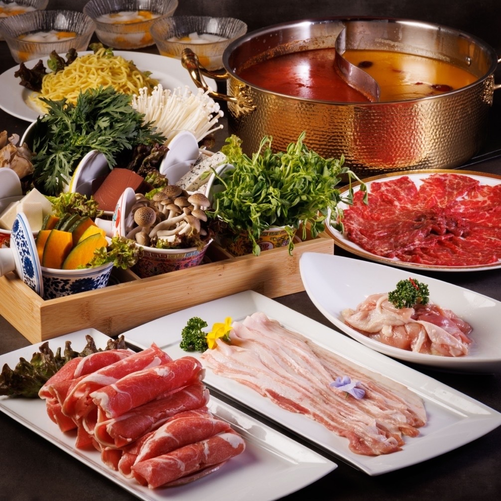 2種選べる仕切り鍋2時間コース